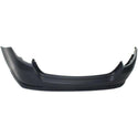 2011-2013 Kia Optima Rear Bumper Cover, w/o Object Sensor,, SX-CAPA.