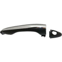 2011-2014 Kia Optima Front Door Handle LH, Primed Black, W/chrome Trim.
