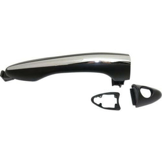 2012-2015 Kia Optima Front Door Handle LH, Primed Black, W/chrome Trim.