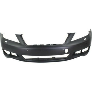 2010-2012 Lexus LS460 Front Bumper Cover, Primed, With Parking Assist.