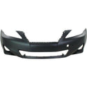 2011-2013 Lexus IS350 Front Bumper Cover, w/o Park Distance & HLW, Base.