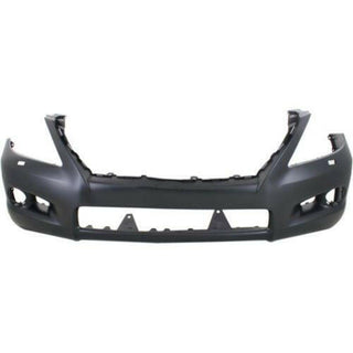 2008-2011 Lexus LX570 Front Bumper Cover, Primed, With Parking Sensors.