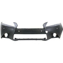 2013 Lexus GS350 Front Bumper Cover, Primed, w/Parking Sensor & Hlamp Washer.