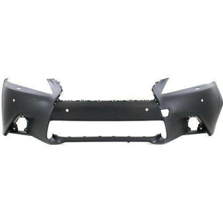 2013 Lexus GS350 Front Bumper Cover, Primed, w/Parking Sensor & Hlamp Washer.