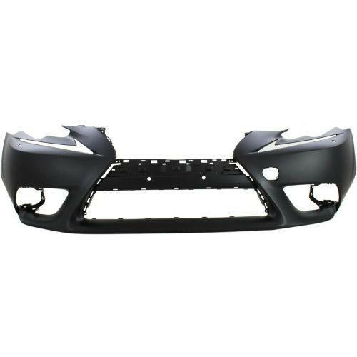 2014-2016 Lexus IS350 Front Bumper Cover, Primed, w/o F Sport Pkg and PDS, w/ HLW.