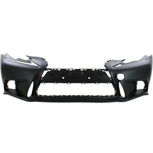 2014-2016 Lexus IS350 Front Bumper Cover, w/F Sport, w/o H/LWshr, w/o Park Sensor.