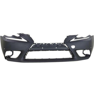 2016 Lexus IS200t Front Bumper Cover, Primed, w/ PDS and HLW, w/o F Sport Pkg.-CAPA.