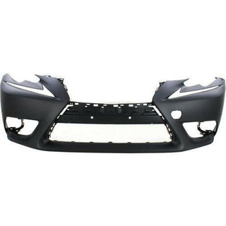 2016 Lexus IS300 Front Bumper Cover, w/o F Sport & H/L Washer, w/Park Dis Sensor.