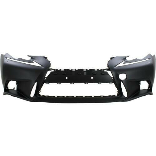 2014-2015 Lexus IS250 Front Bumper Cover, w/F Sprt, w/H/LWshr, w/o Prk Dis Sensor.