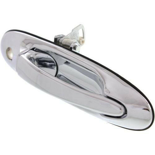 1998-2002 Lincoln Town Car Front Door Handle RH, All Chrome, w/Keyhole.