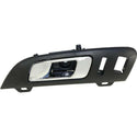2010-2014 Lincoln MKT Front Door Handle LH, Chrome Lever/Black Housing.