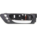 2007-2012 Lexus ES350 Front Door Handle RH, Chrome Lever+black Housing.