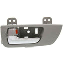 2007-2009 Lexus RX350 Front Door Handle LH, Chrome Lever+gray Housing.