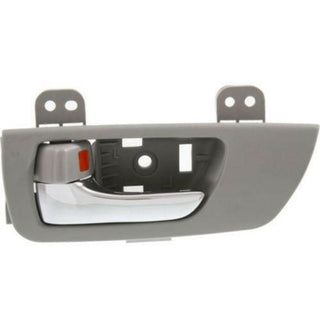 2007-2009 Lexus RX350 Front Door Handle LH, Chrome Lever+gray Housing.