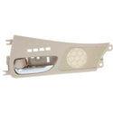 2010-2015 Lexus RX350 Front Door Handle LH Lever+beige Hsg, w/4 Hole.
