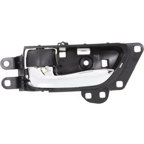 2010-2014 Lexus GX460 Front Door Handle LH, Chrome Lever+ Black Housing.