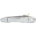 1999-2003 Lexus RX300 Front Door Handle LH, Outside, All Chrome, w/Keyhole.