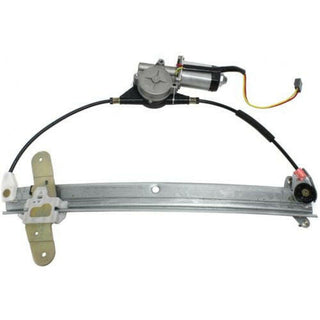 1998-2011 Lincoln Town Car Front Window Regulator LH, Power, With Motor.