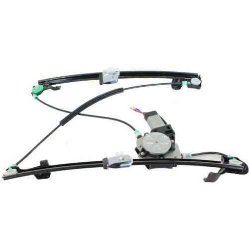 2002-2005 Land Rover Freelander Front Window Regulator LH, Power, W/motor.