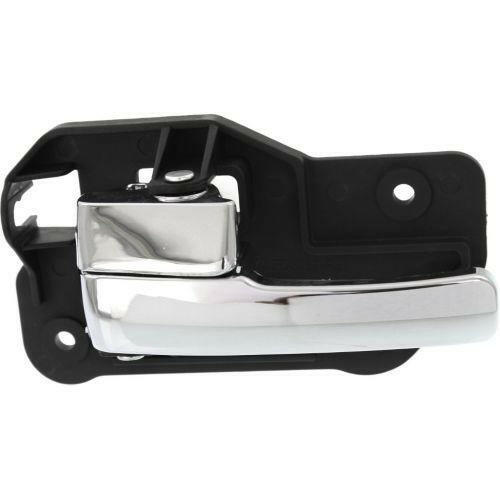 2000-2002 Lincoln LS Rear Door Handle LH, Inside, All Chrome, Plastic.