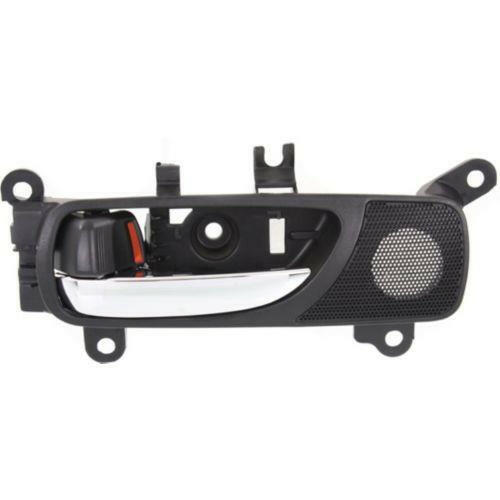 2006-2013 Lexus IS350 Rear Door Handle LH, Chrome Lever+black Housing.