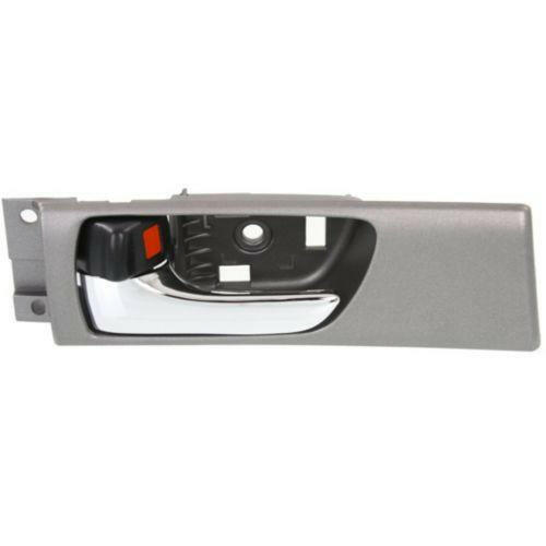 2004-2006 Lexus ES330 Rear Door Handle LH, Chrome Lever+gray Housing.