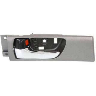 2004-2006 Lexus ES330 Rear Door Handle LH, Chrome Lever+gray Housing.