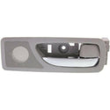 2010-2015 Lexus RX350 Rear Door Handle RH, Chrome Lever+gray Housing.