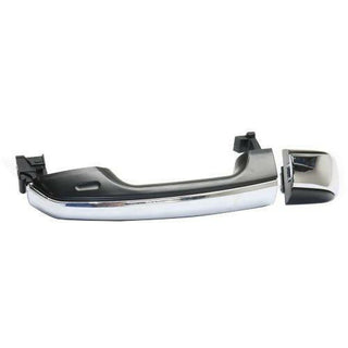 2009-2016 Toyota Land Cruiser Rear Door Handle, Primed Blk, w/Chrome Insert Cover.