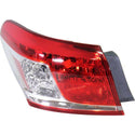 2010-2012 Lexus ES350 Tail Lamp LH, Outer, Lens And Housing.