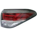 2013-2015 Lexus RX350 Tail Lamp RH, Outer, Assembly, Canada Built.