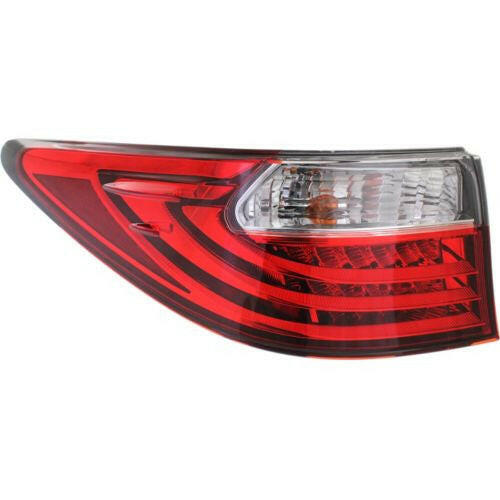 2013-2015 Lexus ES350 Tail Lamp LH, Outer, Assembly.