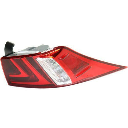 2014-2015 Lexus IS350 Tail Lamp RH, Outer, Lens And Housing, Exc C Model.