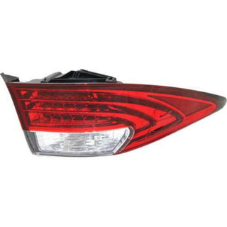 2013-2015 Lexus ES350 Tail Lamp LH, Outer, Lens And Housing.