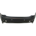 2011-2013 Lexus IS350 Rear Bumper Cover, Primed, w/Park Distance Sensors.