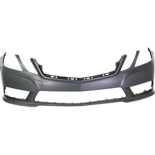 2010-2013 Mercedes Benz E350 Front Bumper Cover, w/AMG Styling, w/o Hlight Washer.