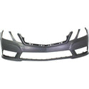 2010-2013 Mercedes Benz E350 Front Bumper Cover, w/AMG Styling, w/o Hlight Washer.