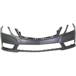 2010-2013 Mercedes Benz E350 Front Bumper Cover, w/AMG Styling, w/o Hlight Washer.