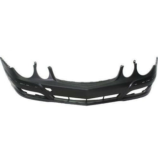 2007-2009 Mercedes-Benz E-Class Front Bumper Cover, Primed, w/o Headlamp Washer-CAPA.