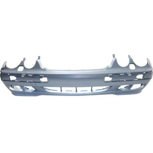2000-2002 Mercedes Benz E320 Front Bumper Cover, w/Hlight Washer, w/o AMG Styling.