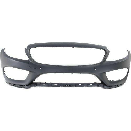 2015-2017 Mercedes Benz C400 Front Bumper Cover, w/AMG, PA, w/o Surround View, Cpe/.