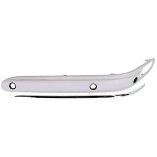 2002-2004 Mercedes Benz C32 AMG Front Bumper Molding LH, Impact Outer, w/Sensor - Classic 2 Current Fabrication