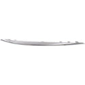 2015-2016 Mercedes Benz C300 Front Bumper Molding LH, Upper, Chr, w/o AMG & Luxury.