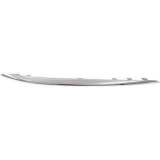2015-2016 Mercedes Benz C300 Front Bumper Molding LH, Upper, Chr, w/o AMG & Luxury.