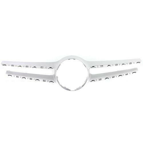 2014-2016 Mercedes Benz E250 Grille Cover, Silver, w/AMG Styling-CAPA.