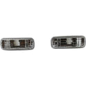 1998-2005 Mercedes-Benz M-Class Signal Light, Lens/Housing, Side Repeater, Clear.