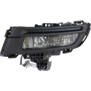 2007-2009 Mazda 3 Fog Lamp LH, Assy., Painted, Sport Type, Sedan.