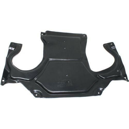 2010-2011 Mercedes Benz E550 Eng Splash Shield, Under Cover, Rear, Sedan.