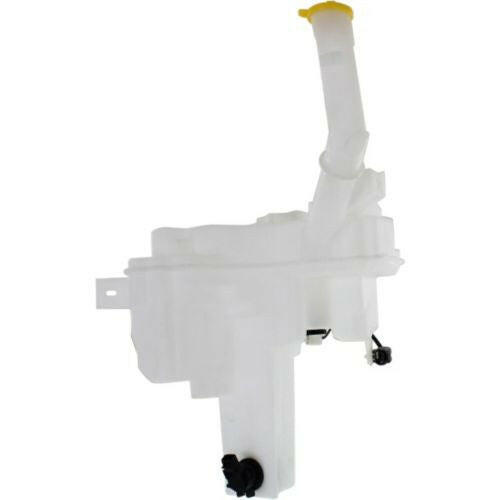 2004-2009 Mazda 3 Windshield Washer Tank, Large Tank, W/Pump, Cap, & Sensor, Sedan.