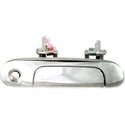 1999-2003 Mazda Protege Front Door Handle RH, All Chrome, w/Keyhole.